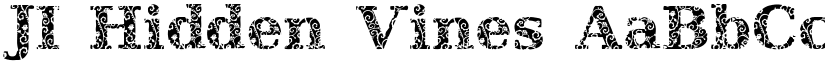 JI Hidden Vines font
