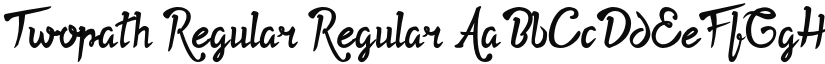 Twopath font download