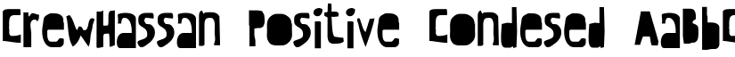 CrewHassan font download