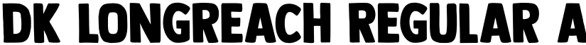 DK Longreach Regular font