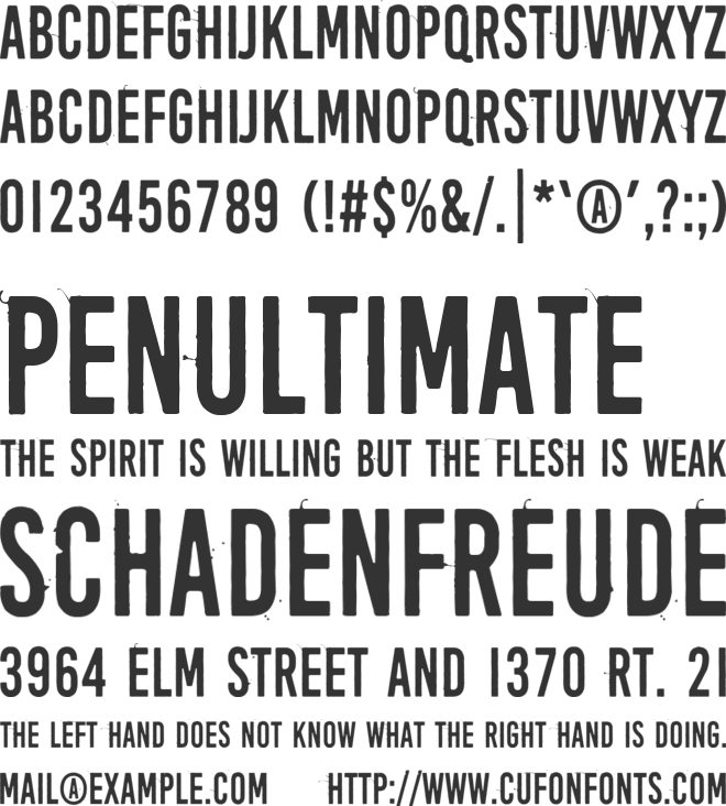 April Fools' Day font preview