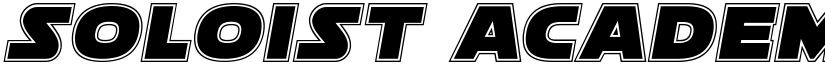 Soloist Academy Regular font