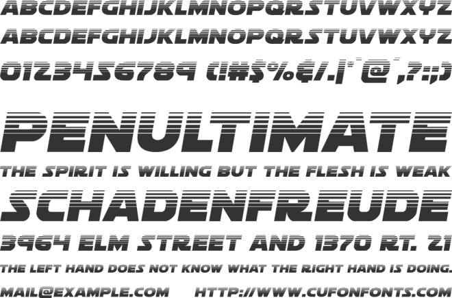 Soloist Halftone font preview