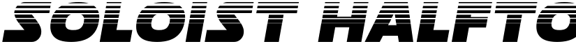 Soloist Halftone Regular font