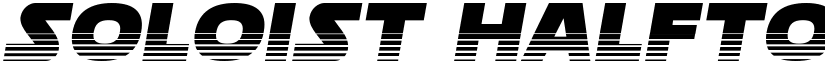 Soloist Halftone 2 Regular font