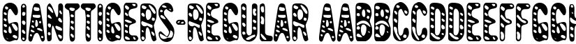 GiantTigers-Regular font