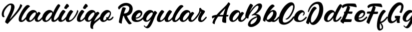 Vladiviqo Regular font