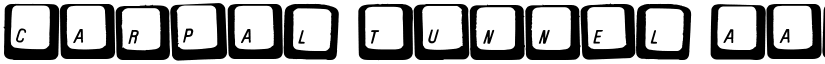 Carpal Tunnel font