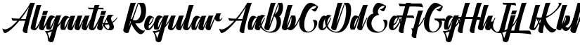 Aligantis font download