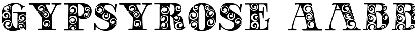 GypsyRose font