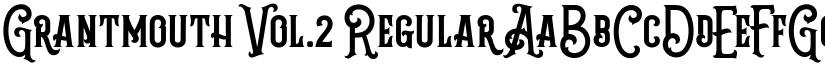 Grantmouth Vol.2 Regular font