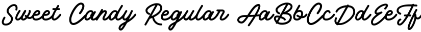 Sweet Candy Regular font