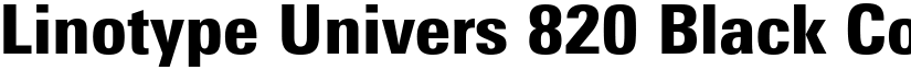 Linotype Univers font download