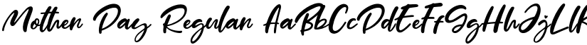 Mother Day Regular font