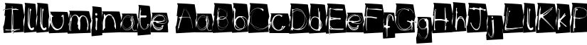Illuminate font