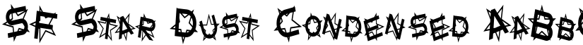 SF Star Dust Condensed font