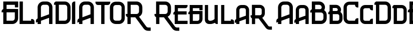 GLADIATOR font download