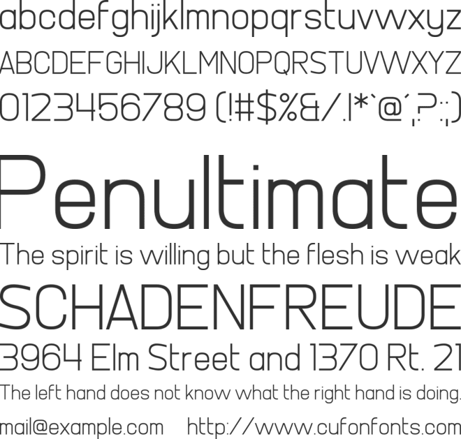Supermarketed font preview