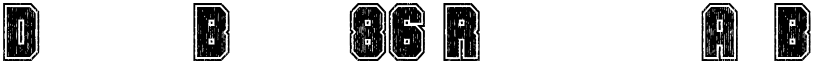 Dirty Bowl 86 Regular font