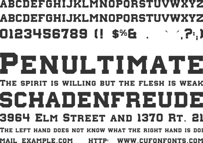 nebraska font preview