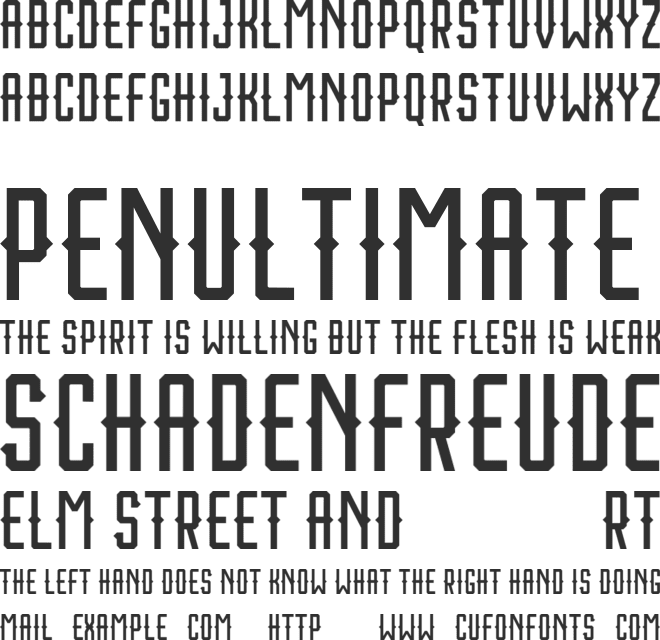 Houston Sport Free font preview