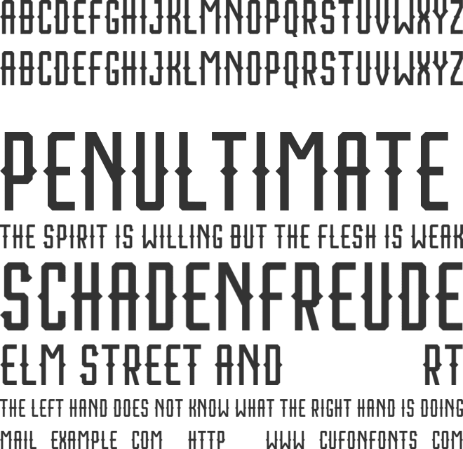 Houston Sport Free font preview