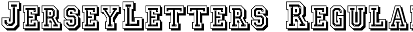 JerseyLetters Regular font