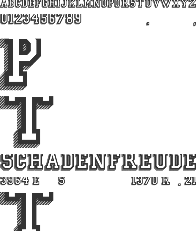 Campus Relief font preview