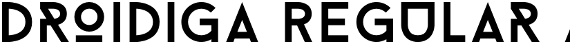 Droidiga Regular font