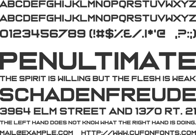 Casanova Scotia font preview