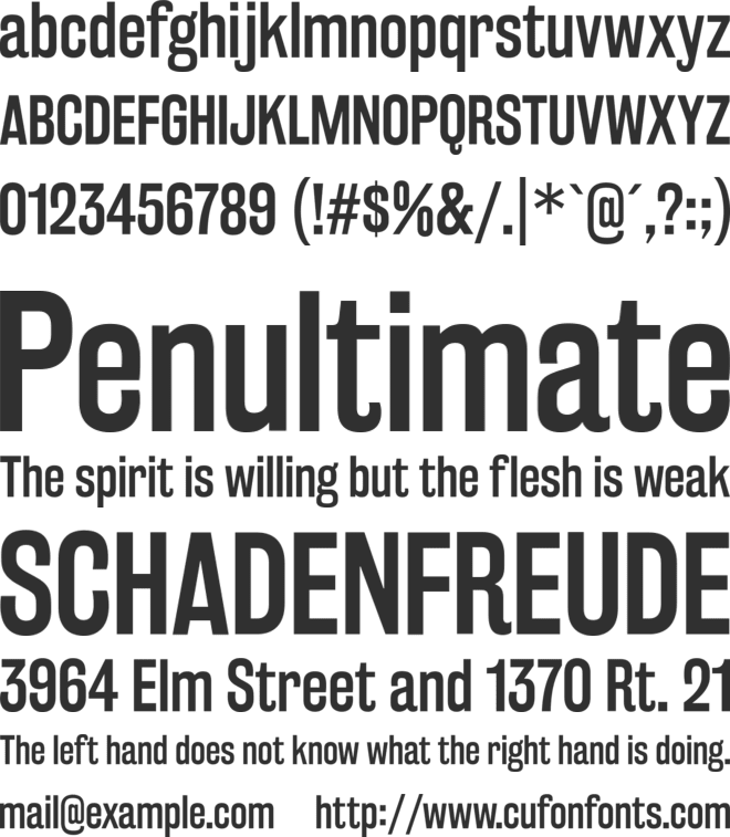 Rakesly font preview