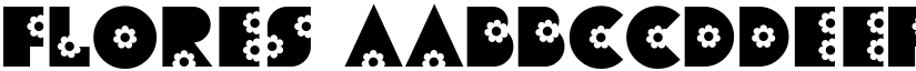 Flores font