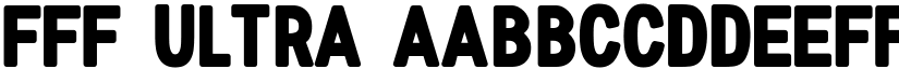 FFF Ultra font