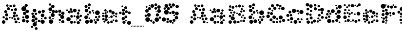 Alphabet_05 font