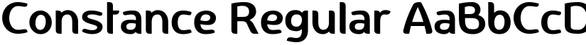 Constance Regular font
