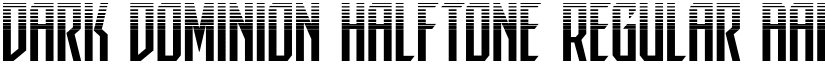 Dark Dominion Halftone Regular font