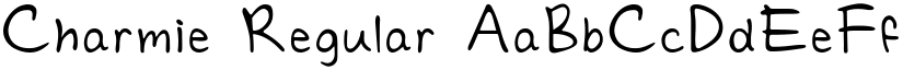 Charmie Regular font