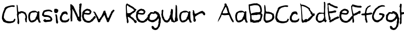 ChasicNew Regular font