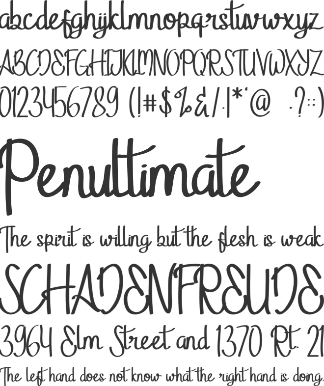 Stella Alpina font preview