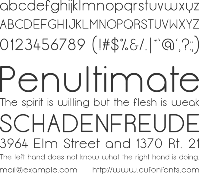 Menulis font preview