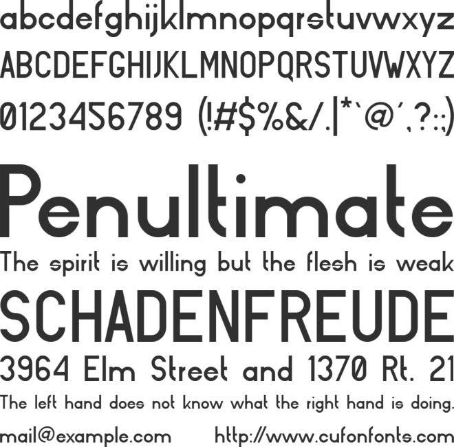 BarD font preview