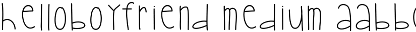 HelloBoyfriend font download