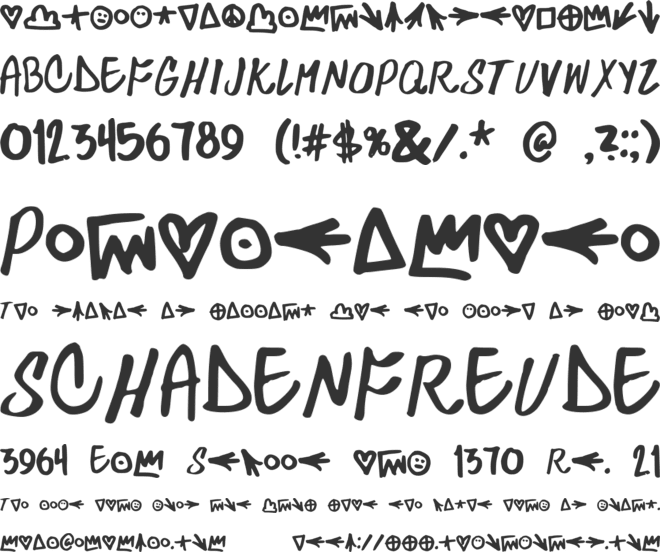 Skylarking font preview