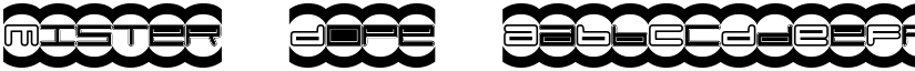 Mister Dope font