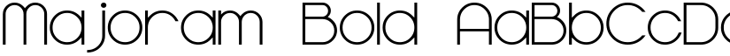 Majoram Bold font