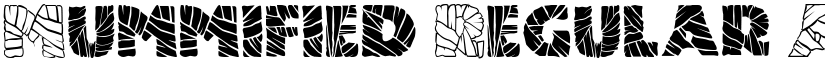 Mummified Regular font