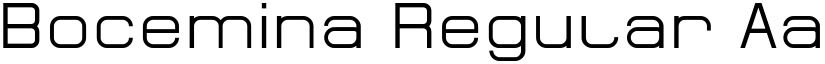 Bocemina Regular font