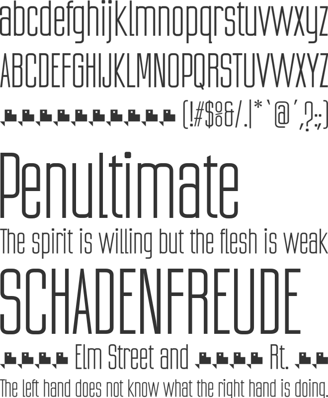Ubicada font preview