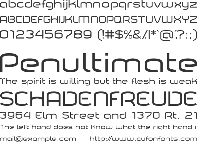 Tarpino font preview