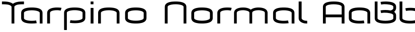 Tarpino Normal font